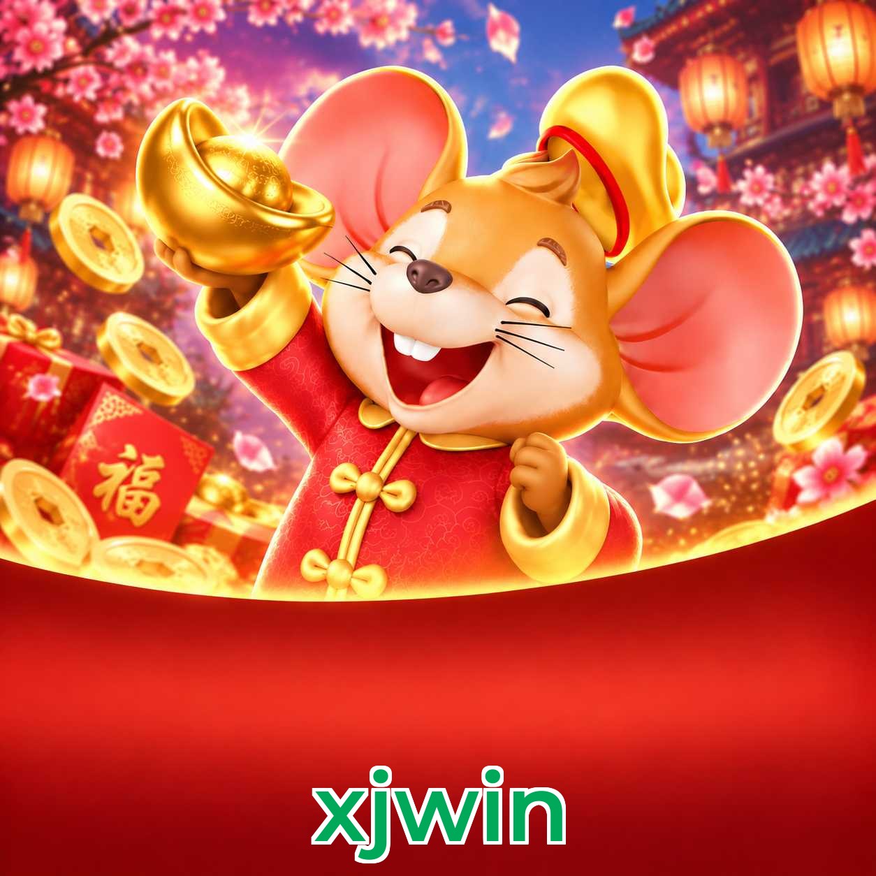 xjwin Logo - Bônus de Cadastro